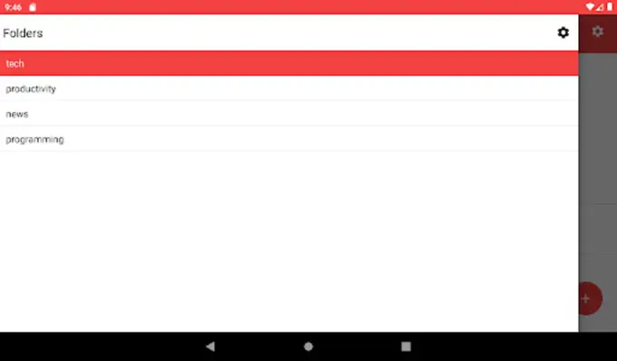 RSS Feed Fetcher android App screenshot 10